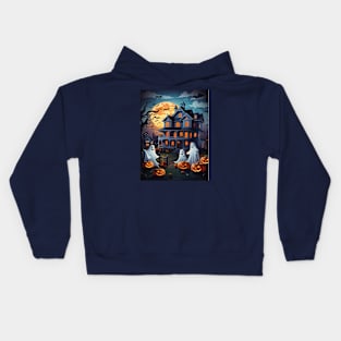 scary halloween Kids Hoodie